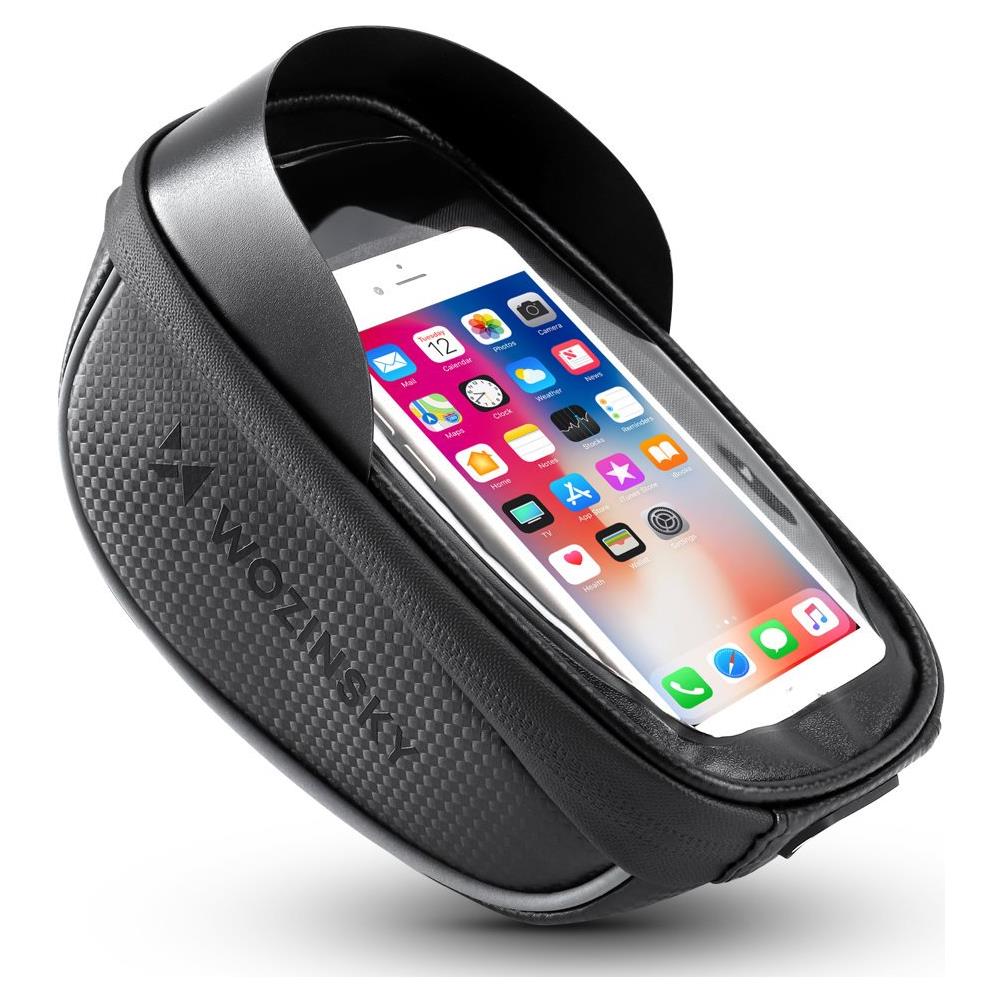 Copri Telefono Per Borsa Da Manubrio Per Bici Wozinsky 1l Nero (wbb16bk)  - Foto 2
