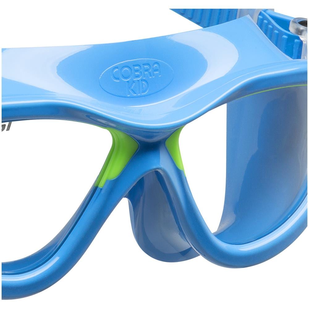 Mini Cobra Occhialini Trasparente Regular Blu - Foto 3