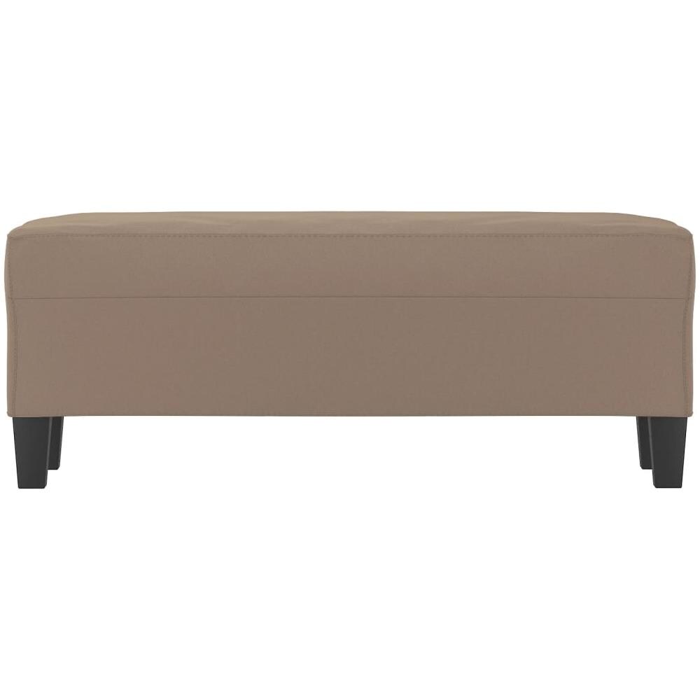 Panca Tortora 100x35x41 Cm In Microfibra - Foto 4