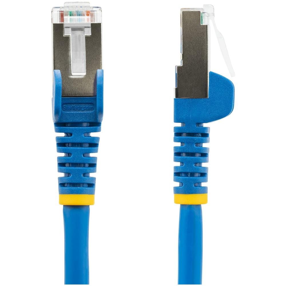 Cavo Ethernet CAT 6a - 3m - Blu - Cavo di rete LAN Low Smoke Zero Halogen (LSZH) - 10GbE 500MHz 100W PoE++ - Filo /Cavo patch schermato S /FTP con spinotto RJ45 antigroviglio e rilievi di trazione - Foto 2