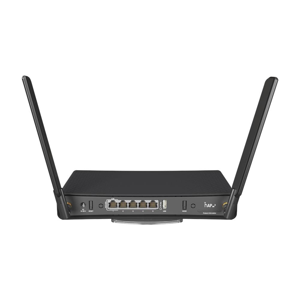 hAP ax³ router wireless Gigabit Ethernet Dual-band (2.4 GHz / 5 GHz) Nero - Foto 2