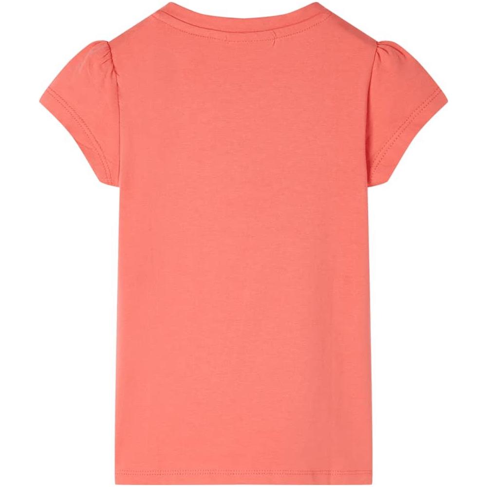 Maglietta da Bambina con Maniche Corallo 140 - Foto 2