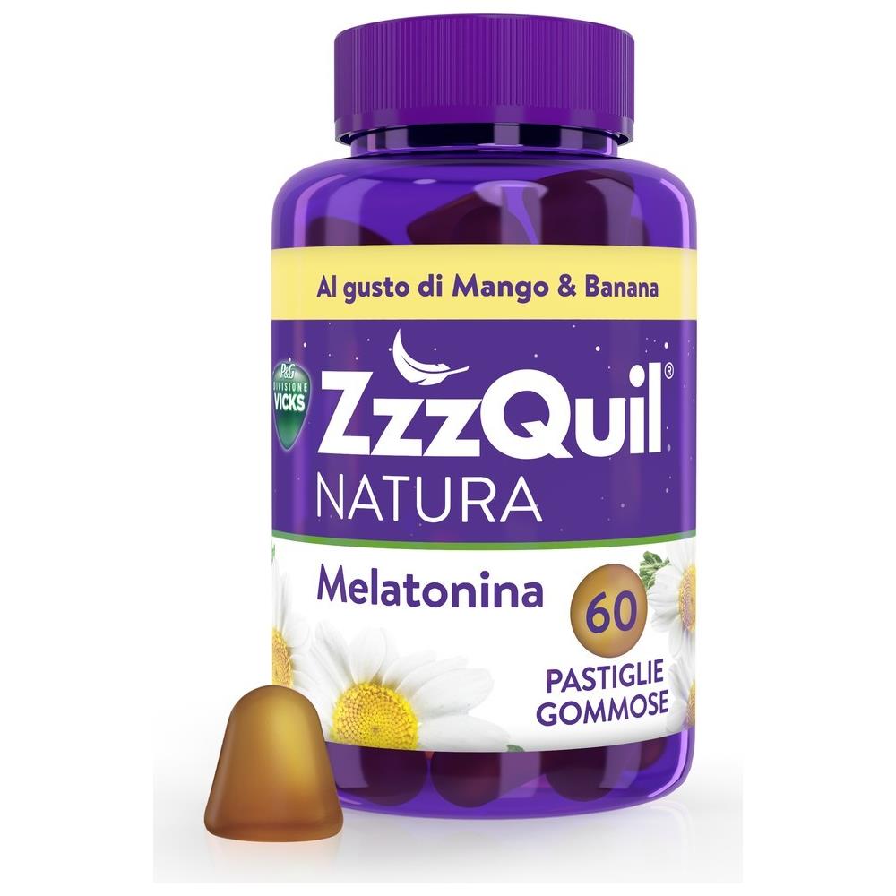 Zzzquil Natura Mango & Banana 60 Pastiglie Gommose - Foto 2