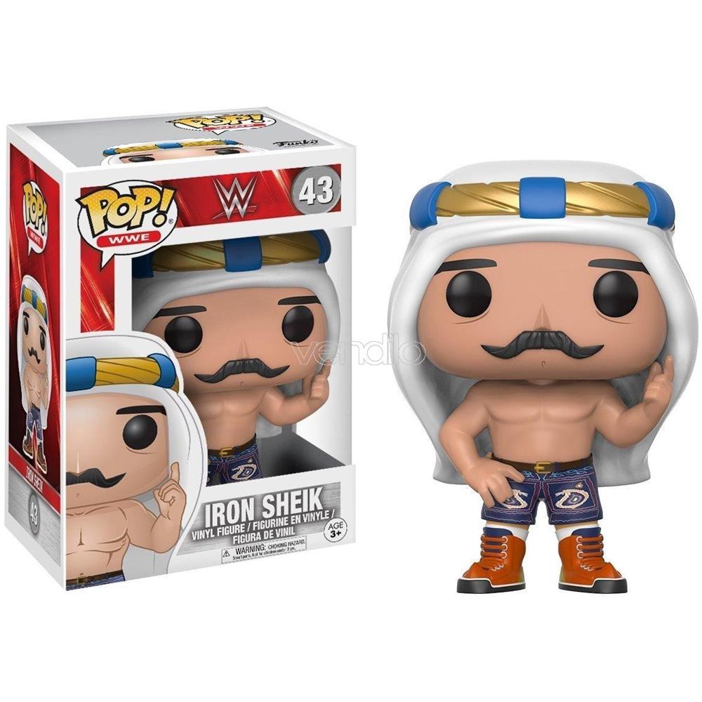 Wrestling Pop Wwe Vinile Figura Iron Sheik 9 Cm Con Bollino - Foto 1