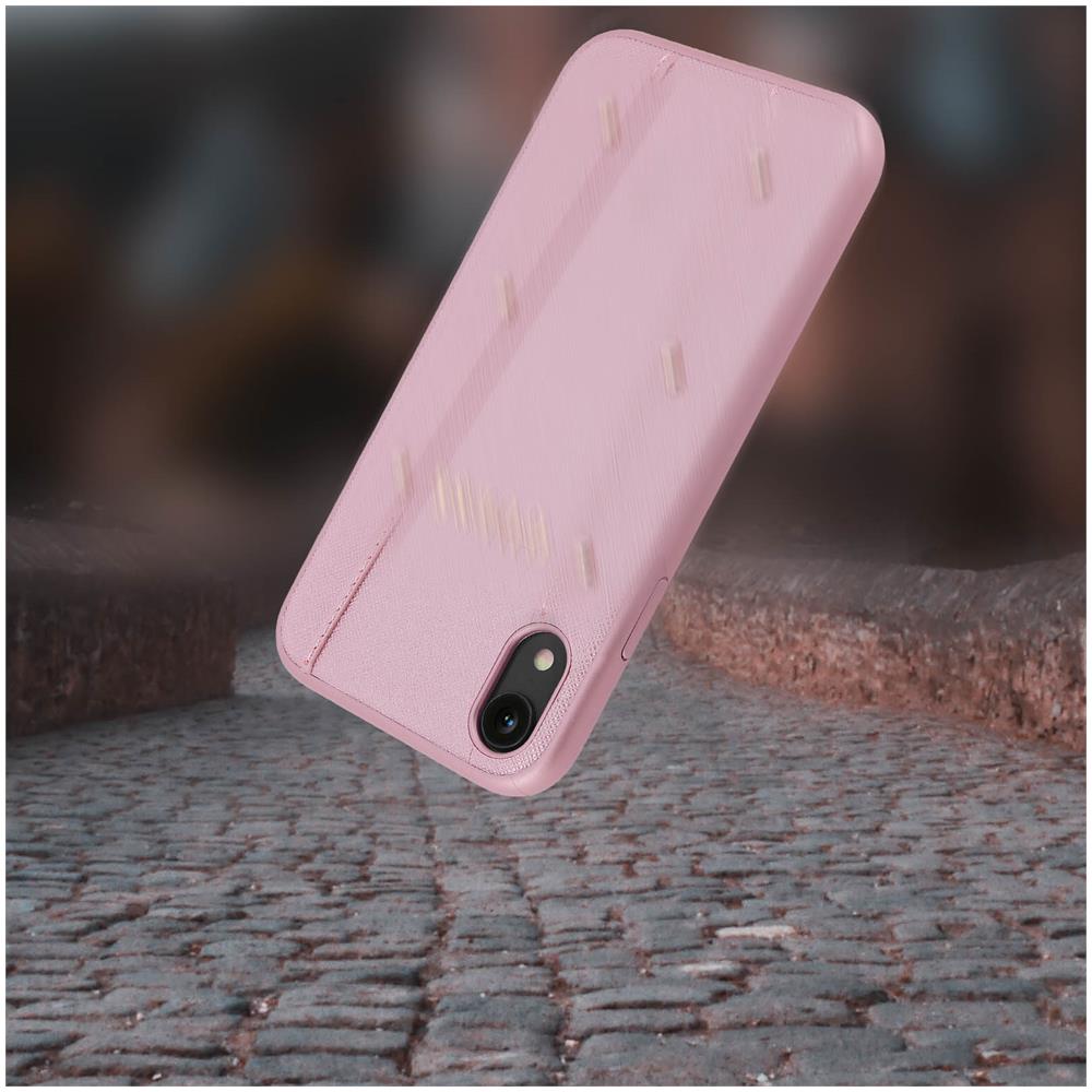 Cover Apple Iphone Xr Protezione Rigida Borchie Rotonde e - Rosa - Foto 5