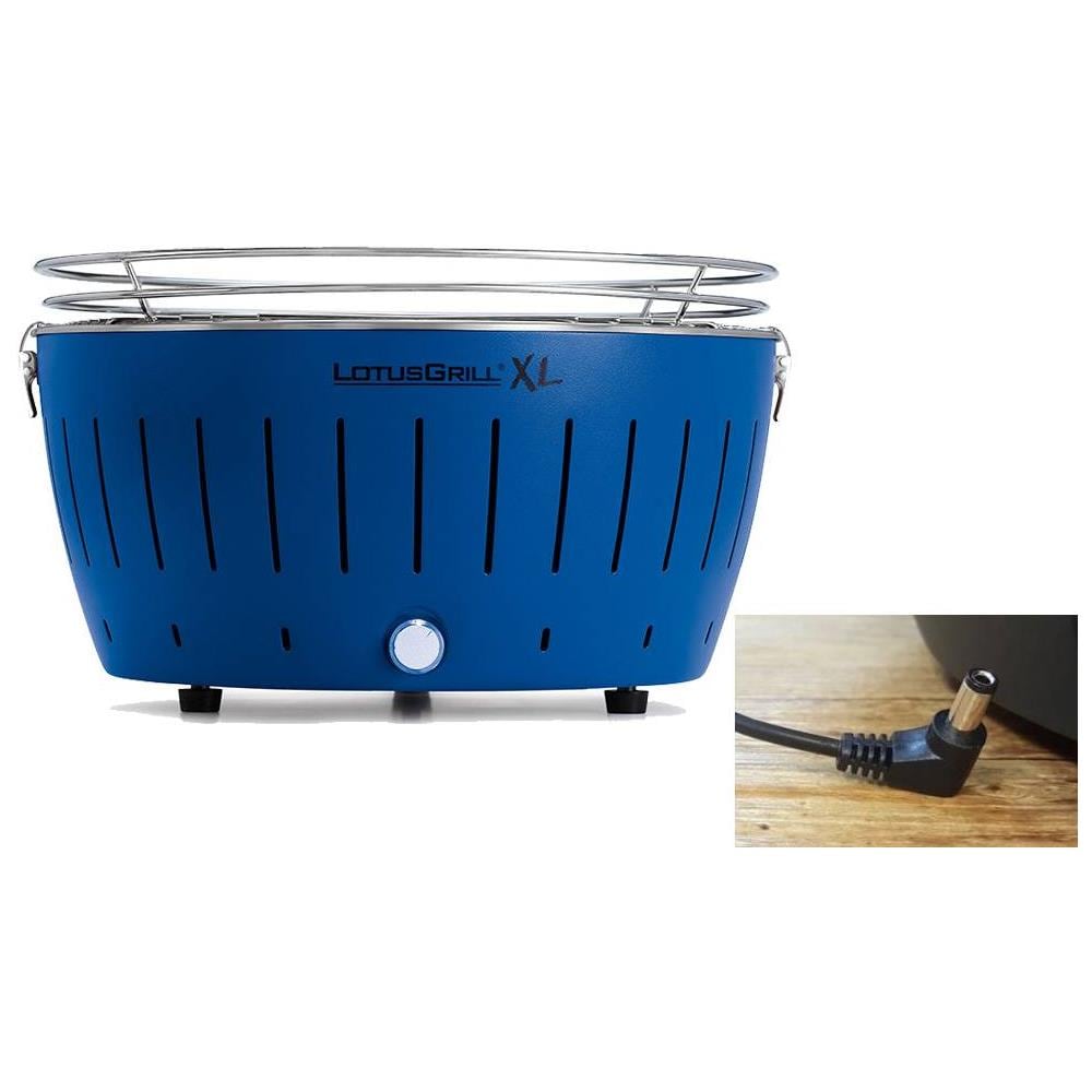 Nuovo Modello 2019 - Barbecue Xl Blu Con Batterie E Cavo Di Alimentazione Usb - Foto 5