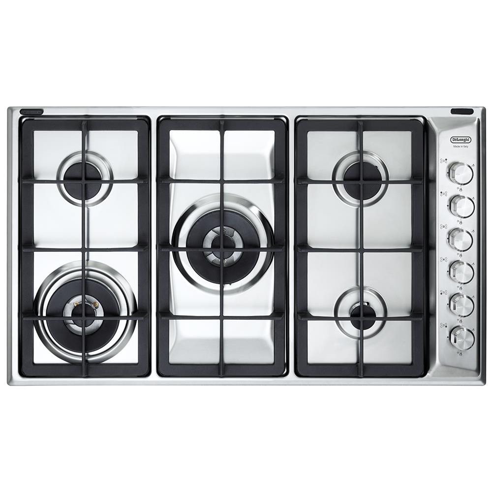 Delonghi Pli 59d Ghd Piano Cottura Acciaio Da Incasso 86 Cm Gas 5 Fornelli - Foto 1