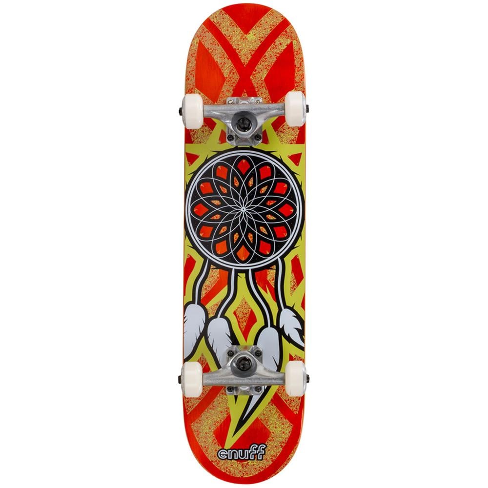 Dreamcatcher 7.75"" Complete Skateboard Orange /yellow - Foto 1