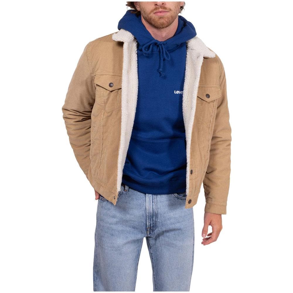 Felpa Uomo Con Ricamo Logo E Cappuccio - Foto 1