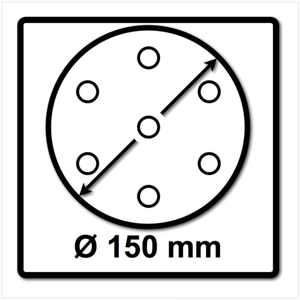 Stf D150/48 Rubin2 Disco Abrasivo P80 Ru2/50 150 Mm - 50 Pz. (575188)  - Foto 1