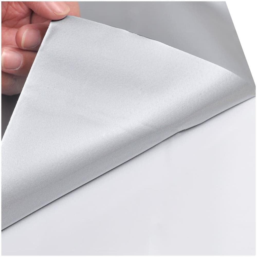 Pellicole Per Auto 2pz Argento Opaco 100x150cm + 50x150cm - Foto 3