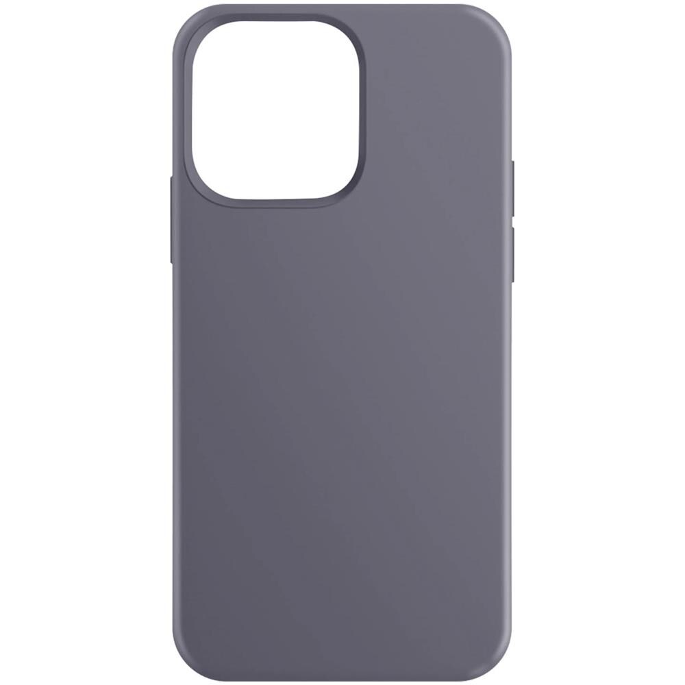 Cover Per Iphone 14 Pro Ibrida Semirigida Sottile Leggera Grigio Lavanda - Foto 1