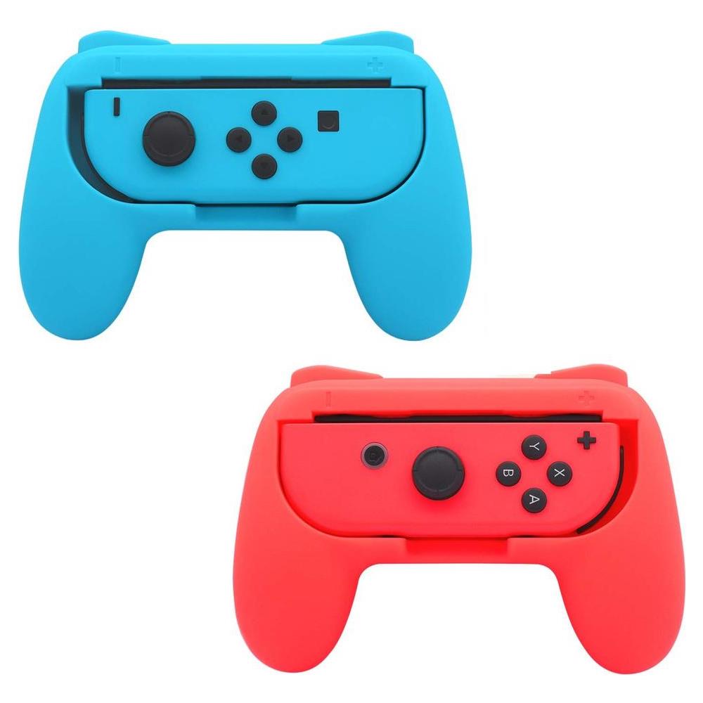 Nintendo Switch Joy-con Controller Grip Confezione Da 2 Rosso/blu - Foto 1