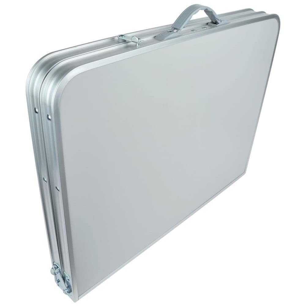 Brder Mannesmann Banco Da Lavoro Pieghevole In Alluminio - Foto 3