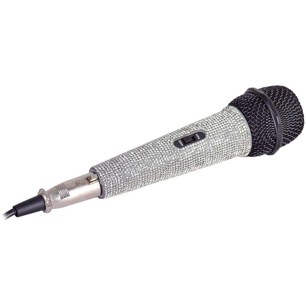 Microfono Dinamico Unidirezionale EM 30 STAR Diamond Effect con Cavo 5m - Nero / Metallico / Argento - Foto 2