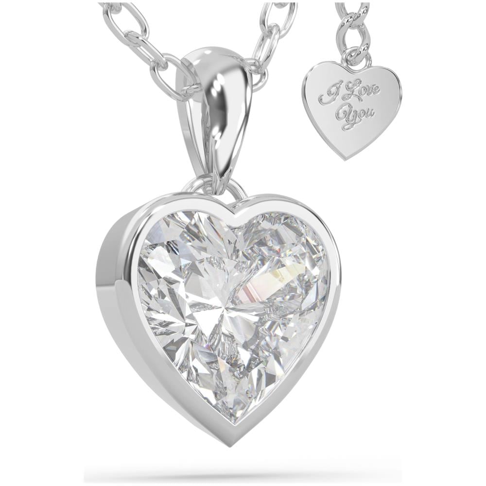 Collana in Argento Sterling, ""Love"", Argento - Foto 1