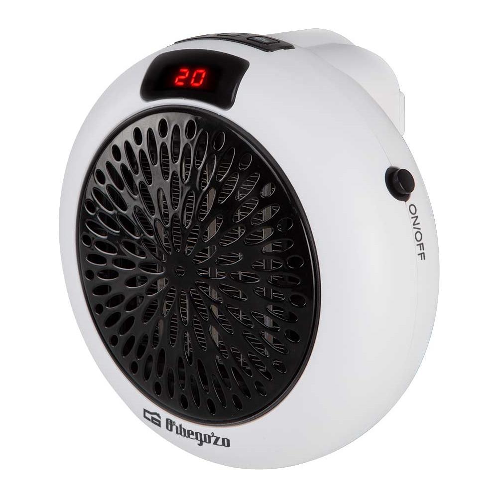 CR 4000 Interno Nero, Bianco 600 W Riscaldatore ambiente elettrico con ventilatore - Foto 1