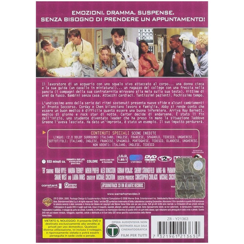 E. R. - Medici In Prima Linea - Stagione 11 (3 Dvd)  - Foto 2