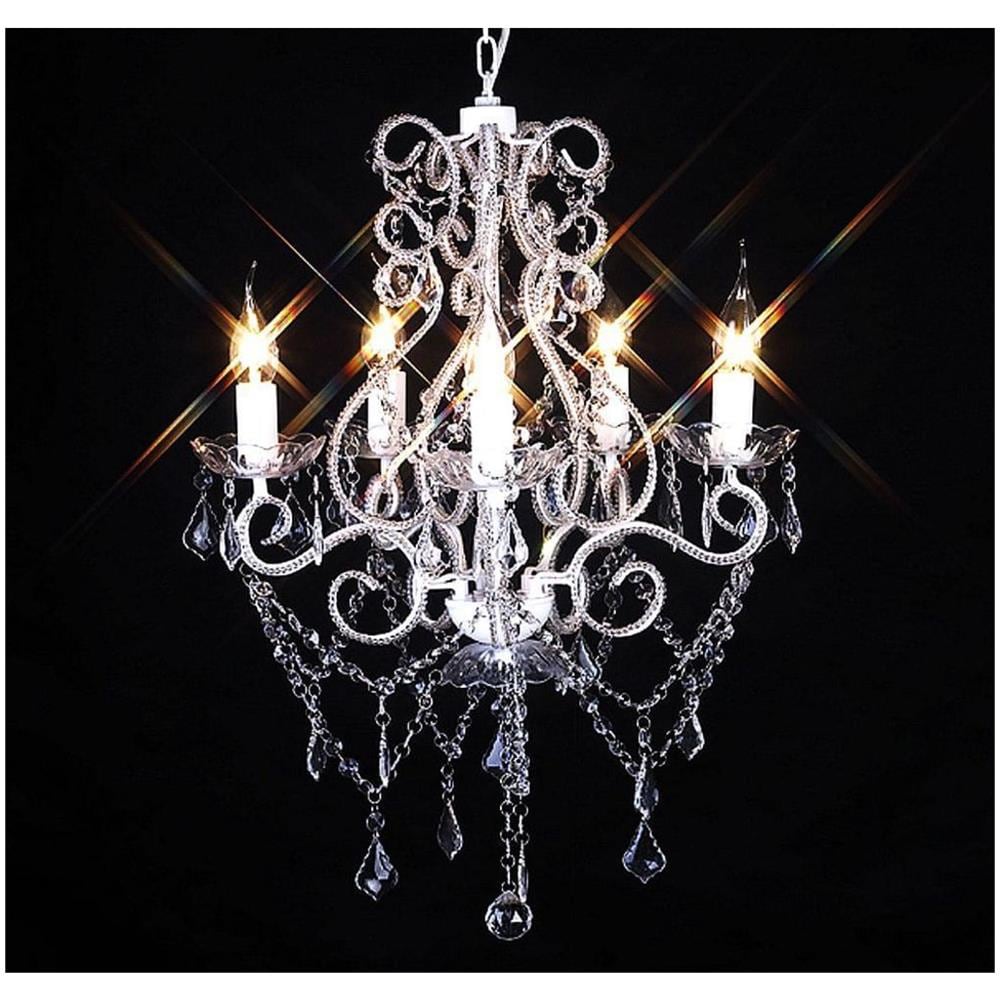 Lampadario Artistico Vetro 2800 Cristalli, A Sospensione - Foto 2