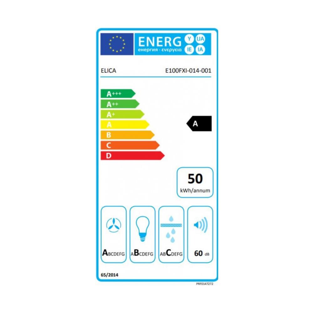 PRF0147272 Cappa a Parete METEORITE IX / A / 90 Aspirante da 90 cm Colore Acciaio Inox / Vetro Nero - Foto 2