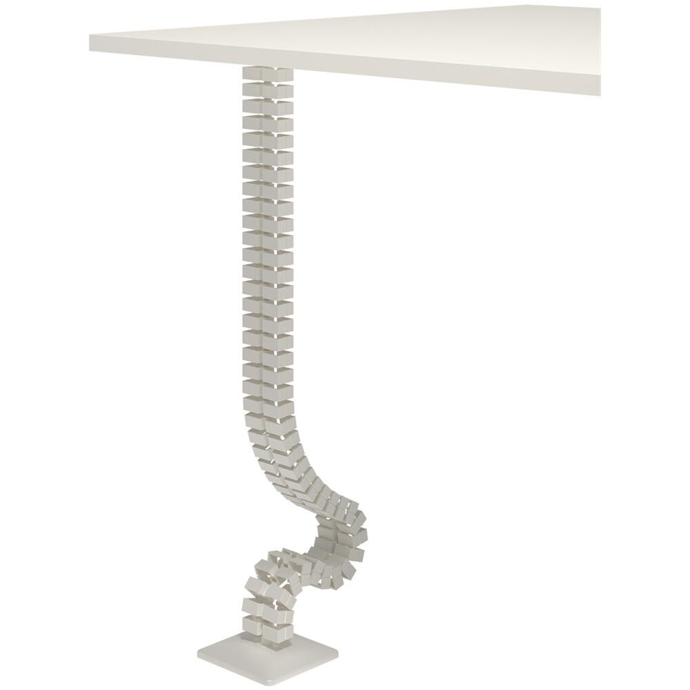 Addit Vertebra Passacavi Sit-stand 370 Colore Bianco - Foto 2