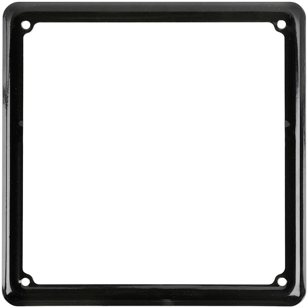 90481 Cornice Targa Moto In Acciaio Nero - Foto 3