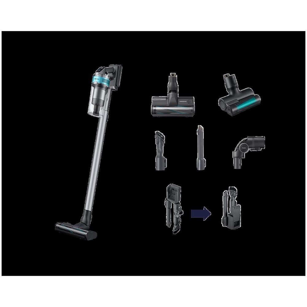 Scopa Ricaricabile 2in1 VS20T7531T1/ET Jet 75 Turbo Senza Sacco Colore Cromo /Nero /Mint - Foto 11