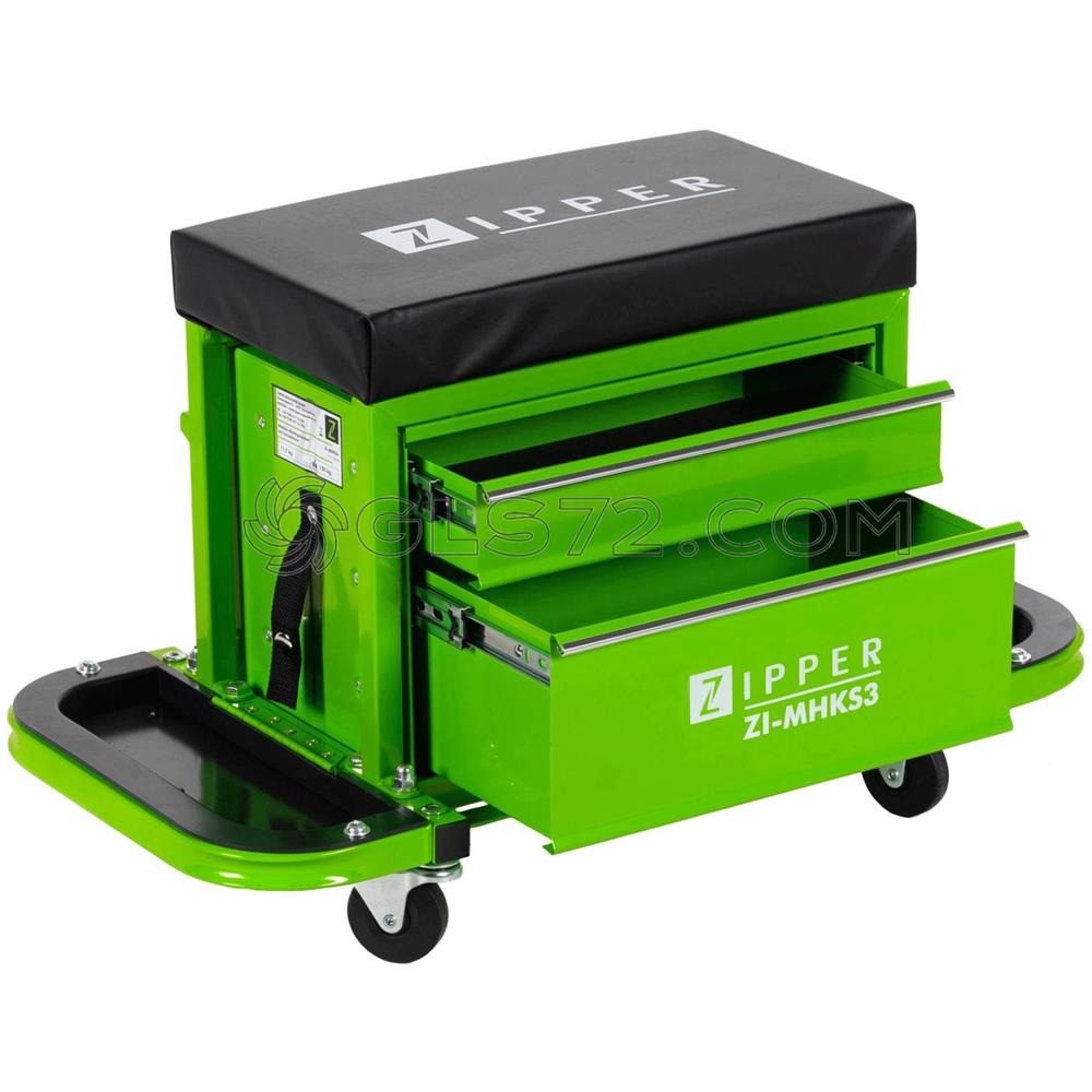 Sgabello Carrello 2 Cassetti Con Ruote Officina Auto Moto Zi-mhks3 - Foto 10