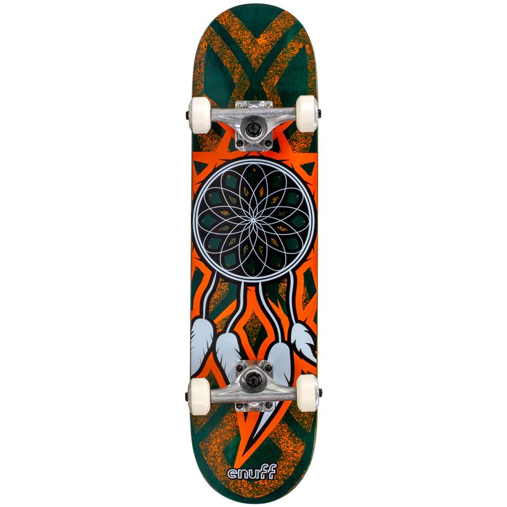 Dreamcatcher 7.75"" Complete Skateboard Teal /orange - Foto 1