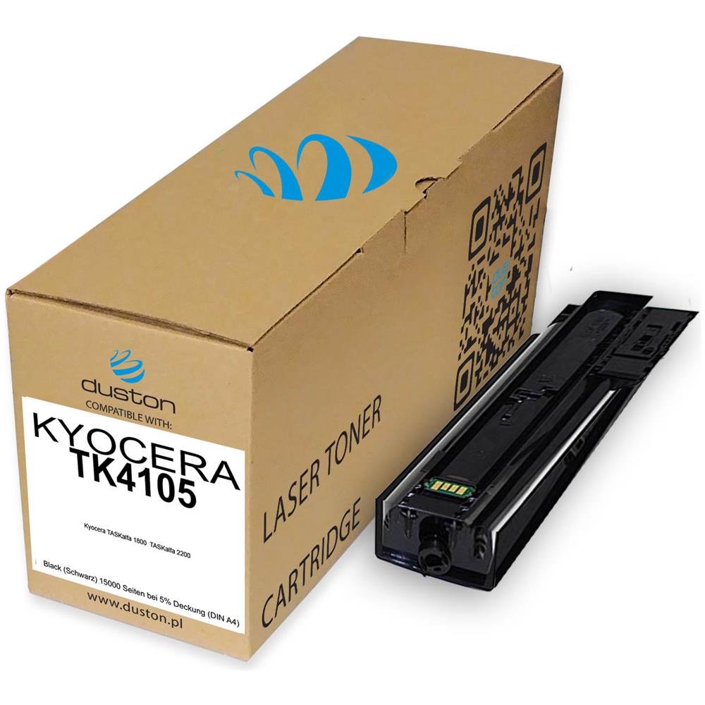TONER COMPATIBILE - 3x Tk4105, Tk-4105 Negro Compatible Con Kyocera Taskalfa 1800 2200 - Foto 2