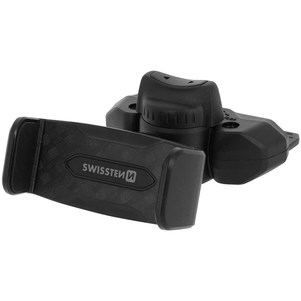 Supporto Auto Telefono Fissaggio Su Lettore Cd Ruota 360° S-grip Nero - Foto 2