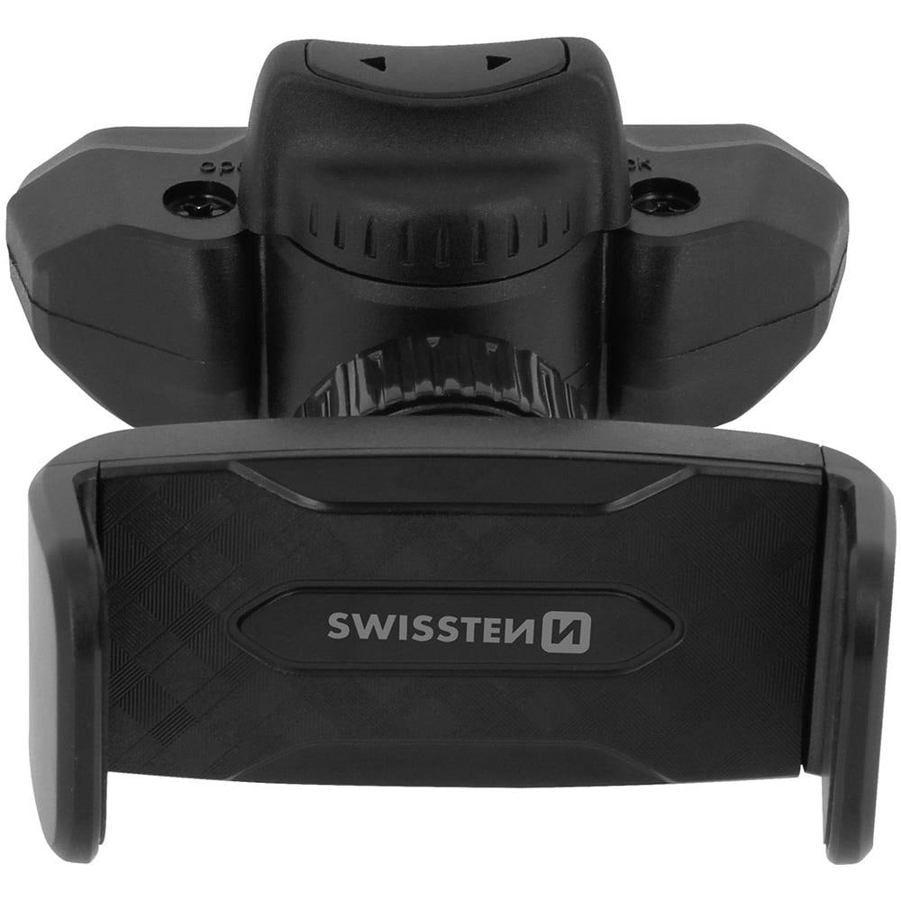 Supporto Auto Telefono Fissaggio Su Lettore Cd Ruota 360° S-grip Nero - Foto 1