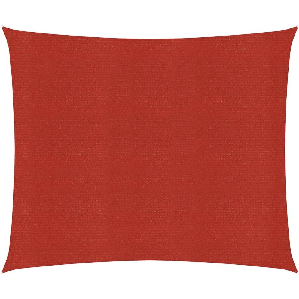 Vela Parasole 160 g / m² Rossa 2x2,5 m in HDPE - Foto 1