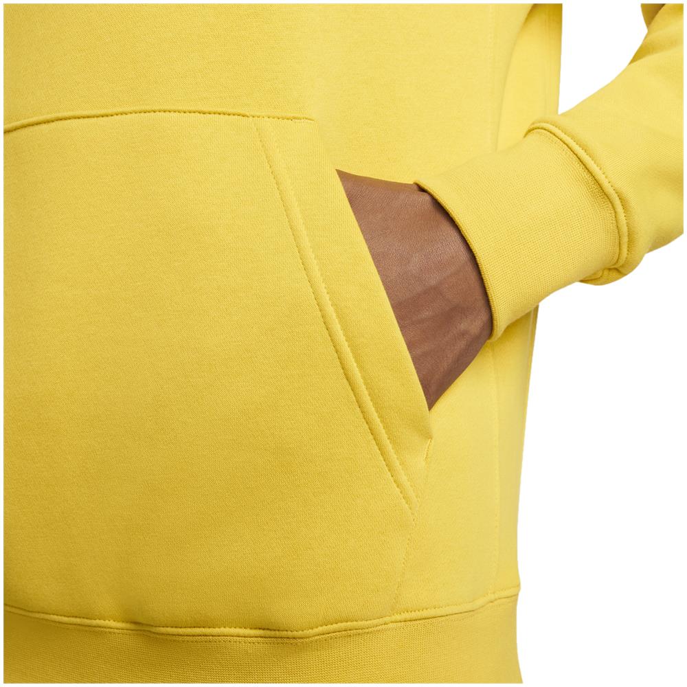 Felpa Con Cappuccio Da Uomo Club Fleece Gialla Taglia Xxl Cod Bv2654-709 - Foto 3