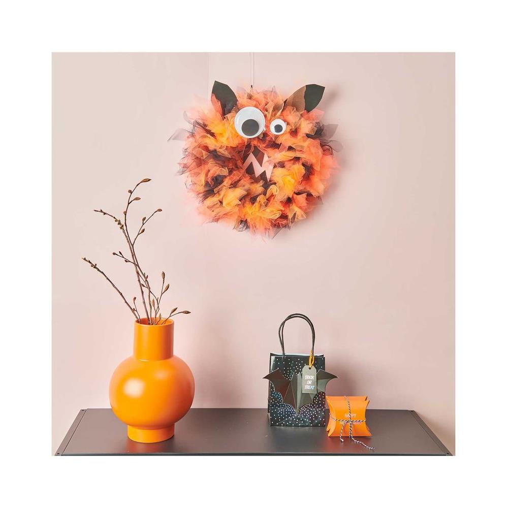 Tulle Arancione - 5 M Rotolo - Foto 1