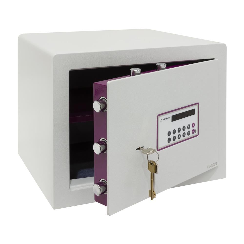 Forma Evolution 150050 Cassaforte Con Chiave E Codice, Facile Da Usare | Cassaforte Mobile, Apertura Con Tastiera E Chiave | Cassaforte Elettronica Per Casa, Doppia Sicurezza | 32x42x36cm | 40l - Foto 1
