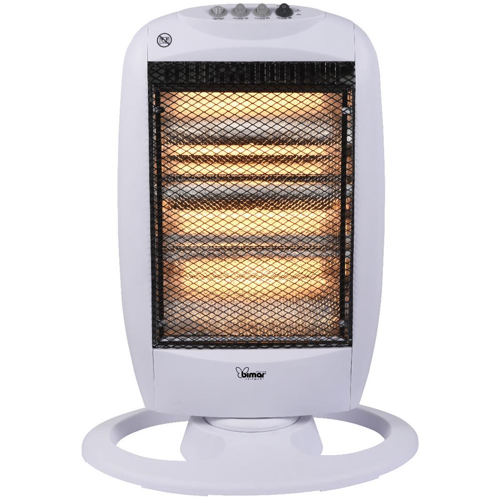 Stufa Radiante Alogena HR315 Oscillazione e Grado di Protezione IP20 Potenza 1200 W Colore Bianco - Foto 2