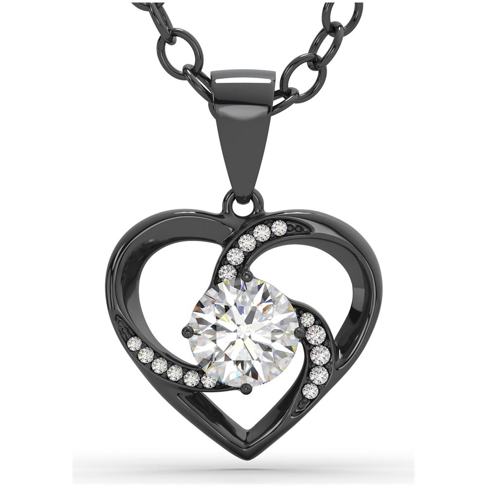 Collana in Argento Sterling, ""Emotion"", Oro rosa - Foto 7