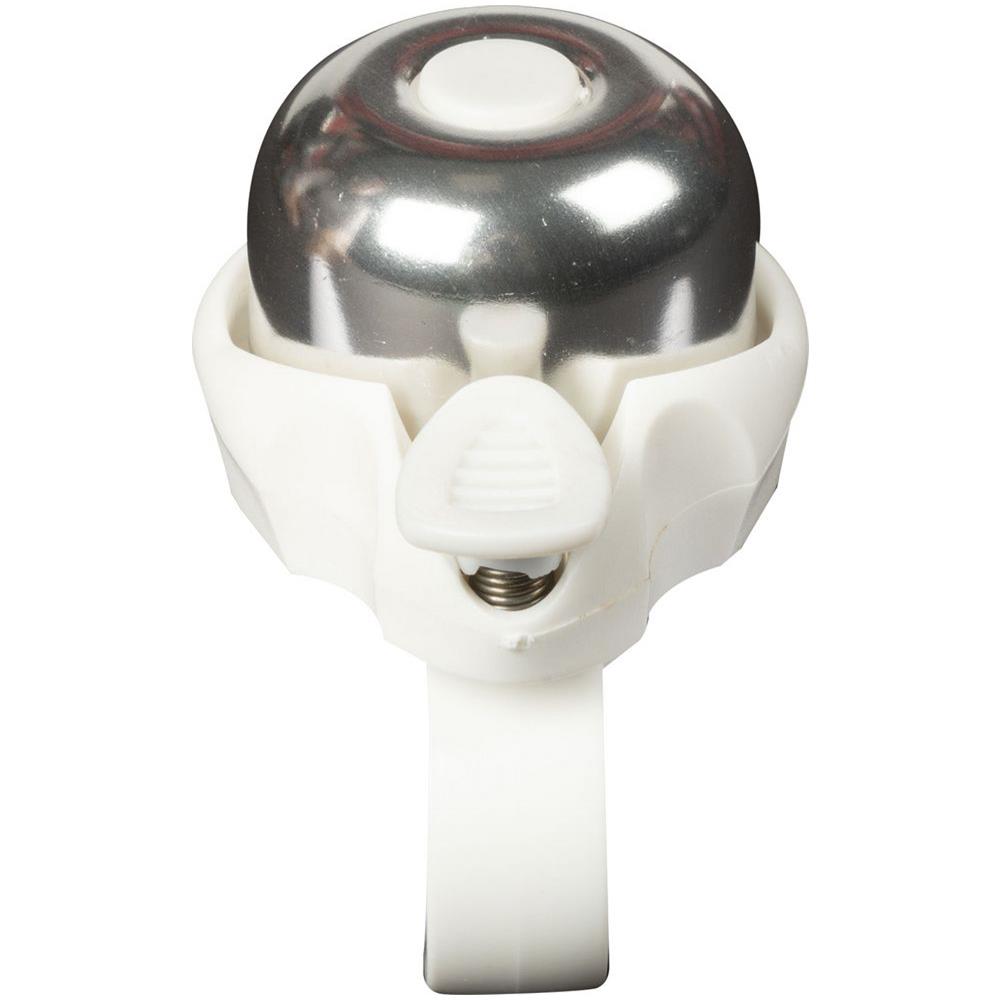 Mini Campanello Universale Per Bicicletta In Acciaio Di Colore Bianco /silver - Foto 3