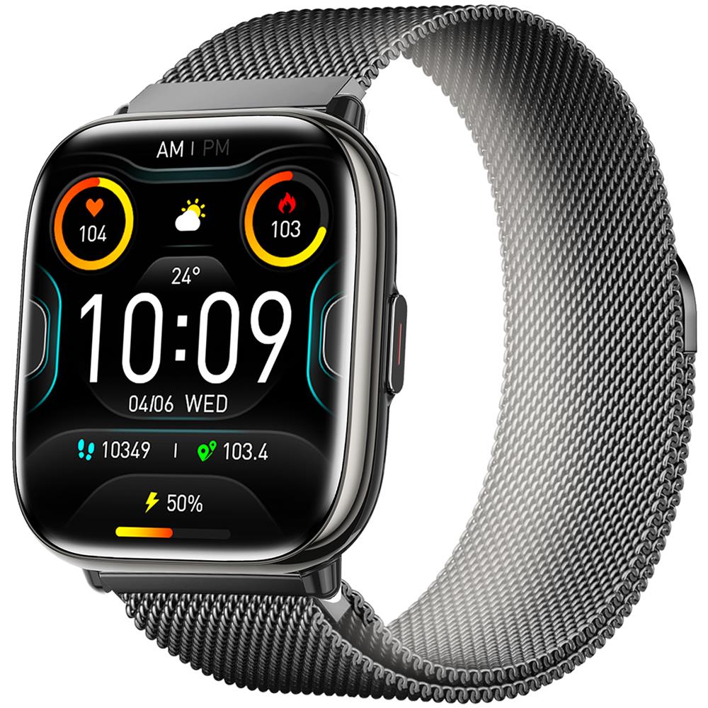 Smartwatch Display 1.75" Bluetooth Wi-Fi Colore Nero /Blu - Foto 1