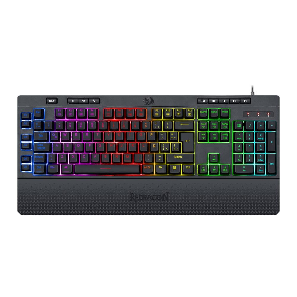 K512RGB-SP tastiera Giocare USB QWERTY Spagnolo Nero - Foto 2
