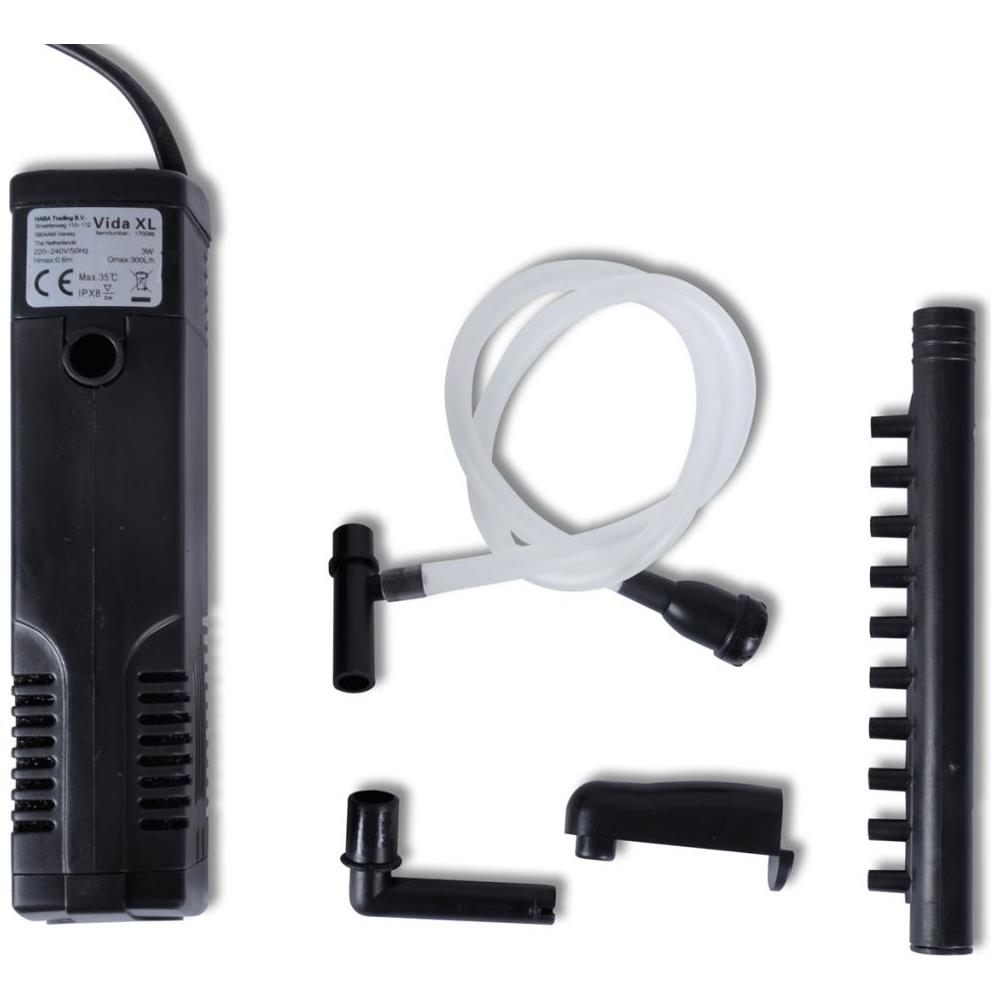 Filtro Pompa Per Acquario A Carbone Attivo 300l / h - Foto 11