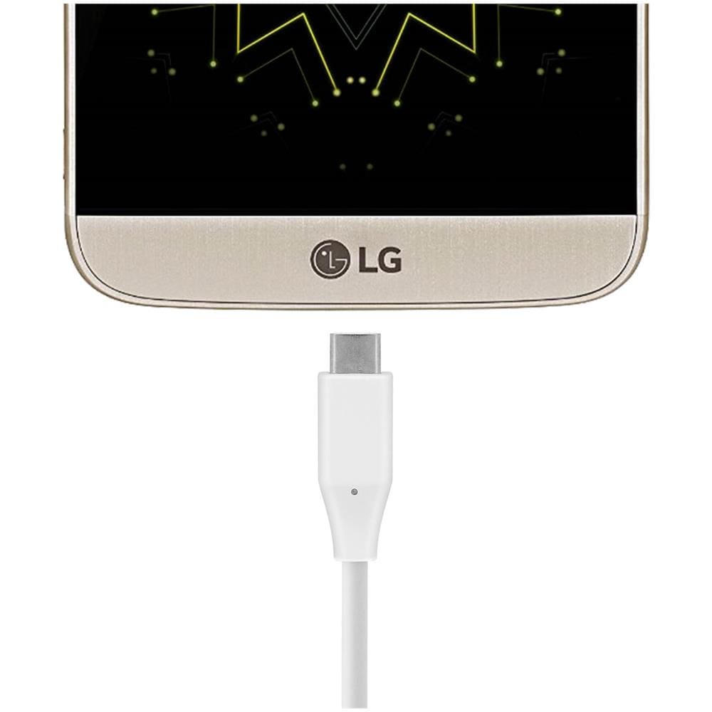 Cavo Type-C Bianco 100cm (Bulk)  - Foto 3