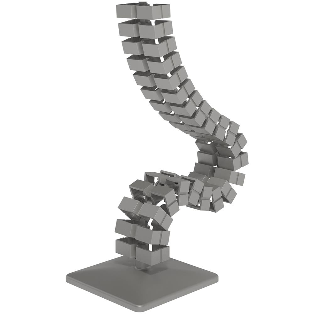 Addit Vertebra Passacavi Sit-stand 372 Colore Argento - Foto 1