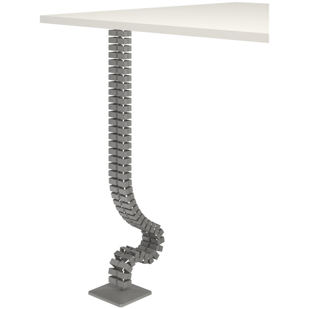Addit Vertebra Passacavi Sit-stand 372 Colore Argento - Foto 2