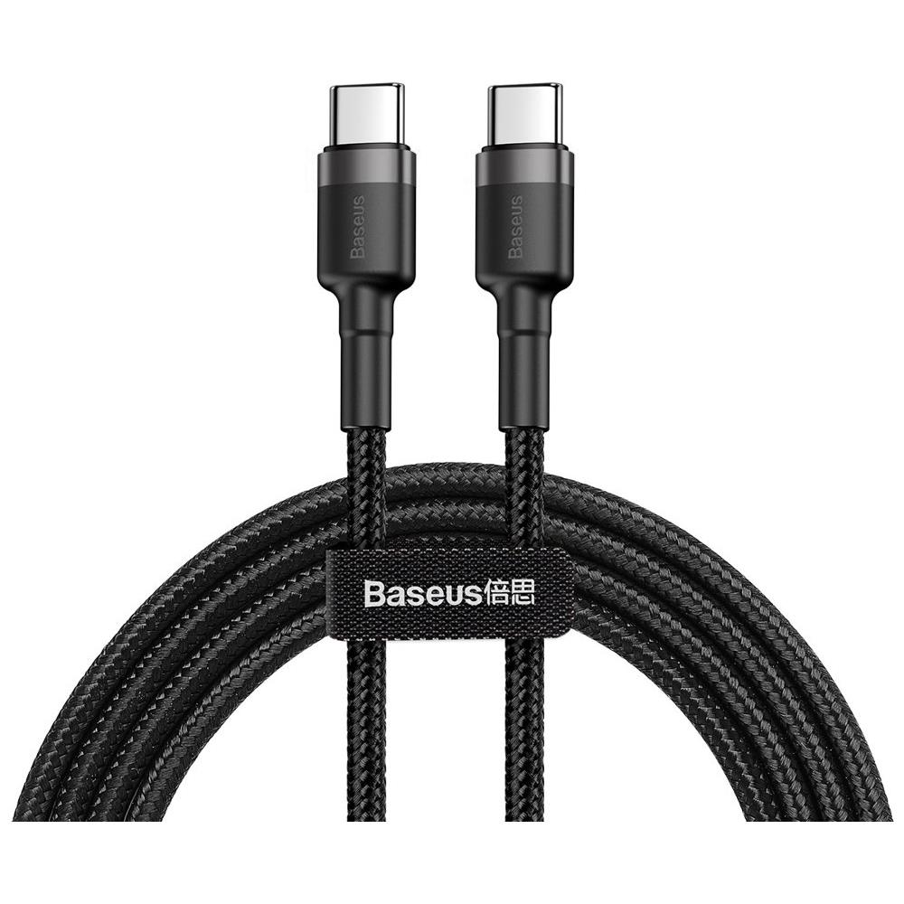 Cavo Di Ricarica E Trasferimento Usb-c-usb-c 60w 2m, Nero - Foto 1
