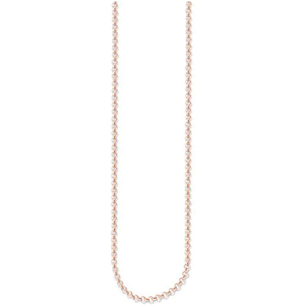 , Collana Da Donna In Argento 925 Parzialmente Placcato Oro, 70 Cm - Ke1219-415-12-m - Foto 1