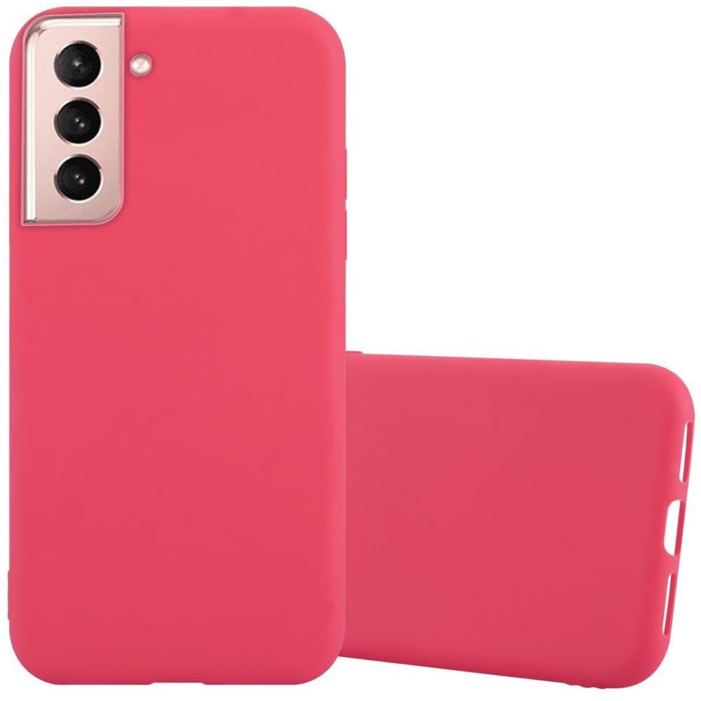 Custodia Compatibile Con Samsung Galaxy S21 Plus In Candy Rosso - Coperchio Protettivo In Silicone Tpu Flessibile - Foto 1