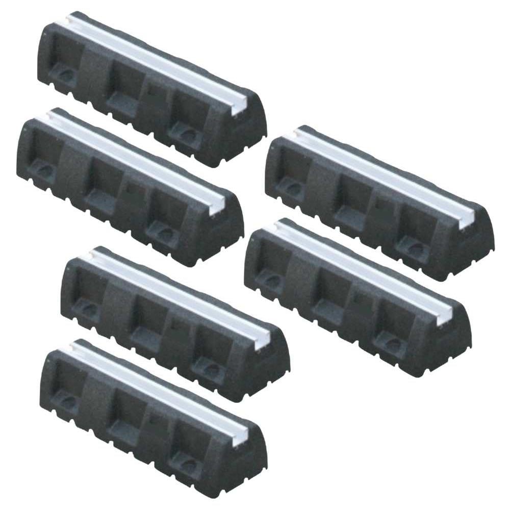 Base Pavimento Antivibrante Condizionatori Climatizzatori 3 Coppie Cm 45x14x9,5 - Foto 1