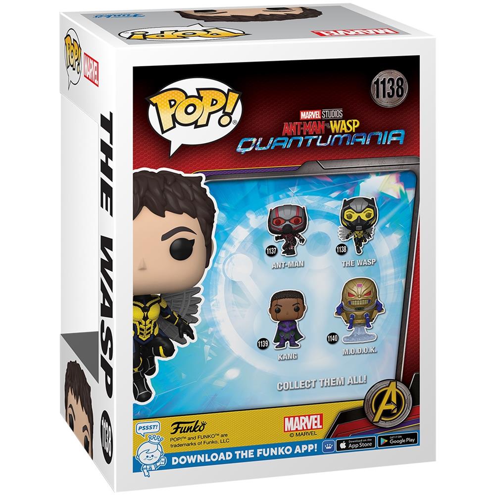 Marvel Pop! Movies Vinyl Figures 9 Cm Am: qm - The Wasp W / ch Assortment (6)  - Foto 8